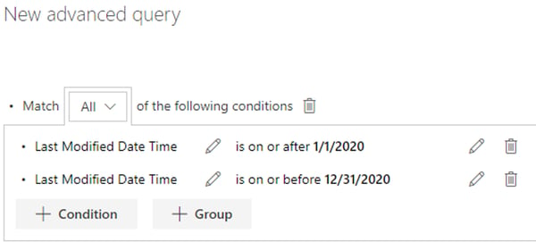 Collabspace New Advanced Query Fields