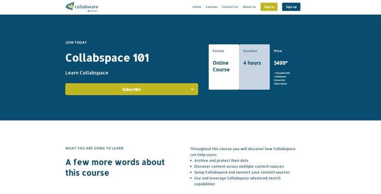 Collabspace-101-Collab-U-course-page