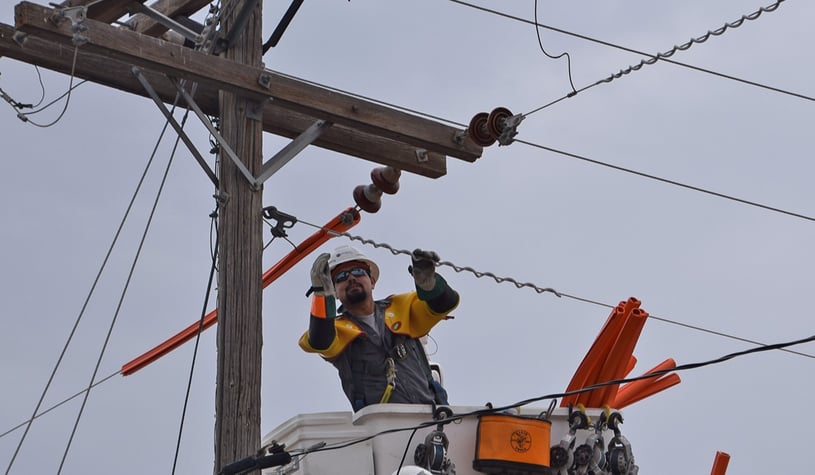 Workers In The Field SSVEC Electric