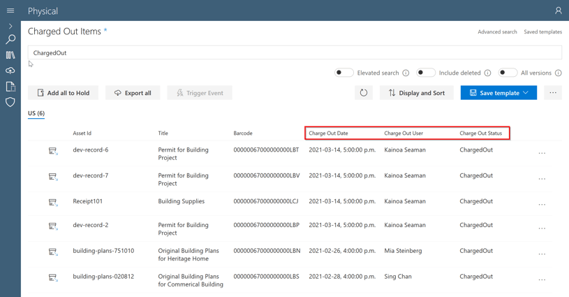 collabspace-physical-records-charge-out-report