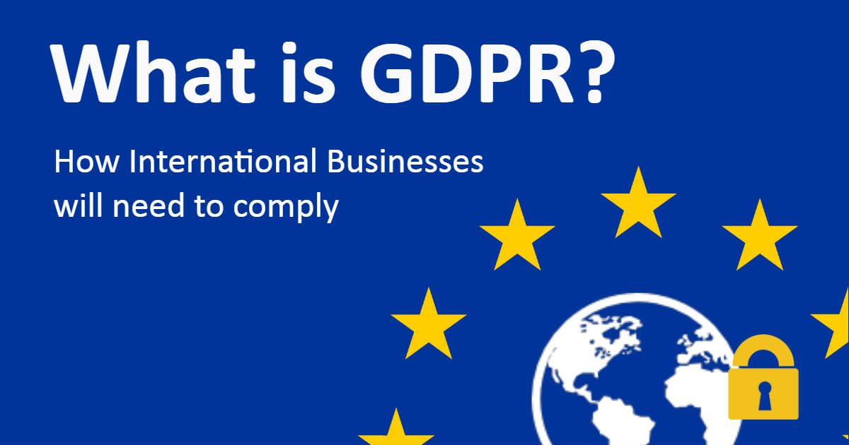 What is GDPR